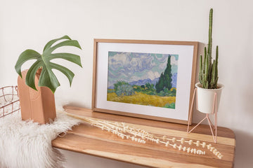 Wheat Field with Cypresses Wall Art By Vincent van Gogh - Style My Wall