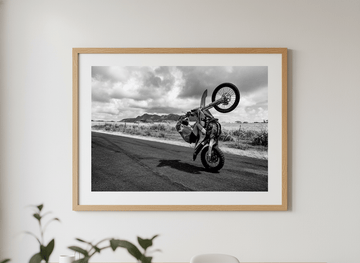 Contemporary wall art featured in a bright modern office workspace