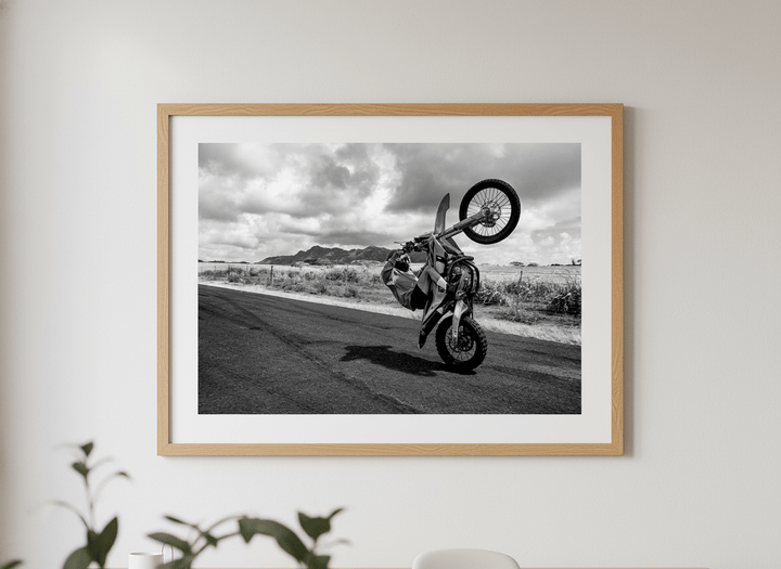 Contemporary wall art featured in a bright modern office workspace