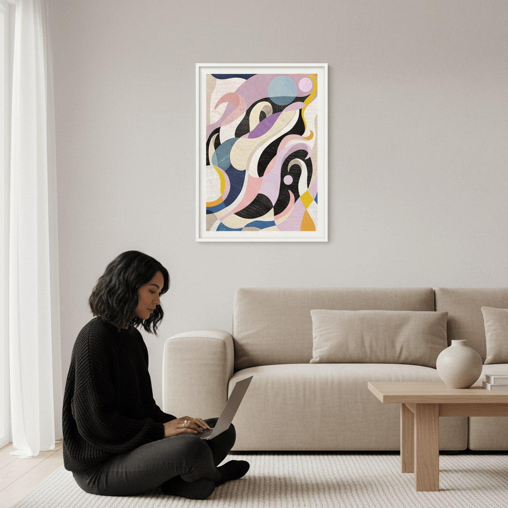 When Sun Sets by Manne Jalilian wall - art - picture - poster