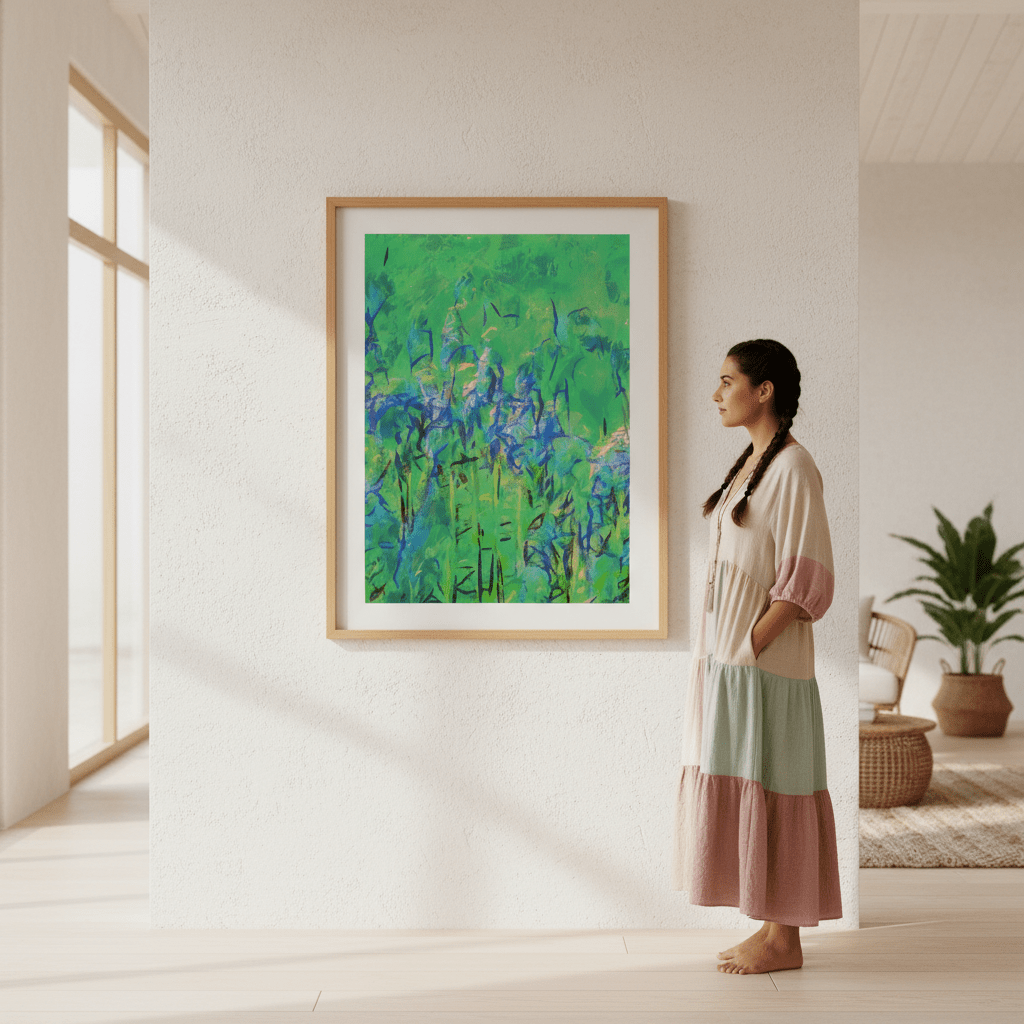Where the Hyacinths Whisper by 83 Oranges wall - art - picture - poster