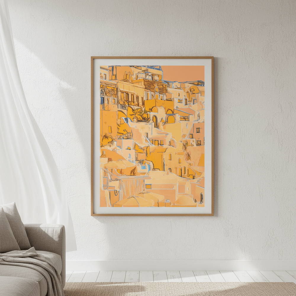 Where the Sun Learns to Linger by 83 Oranges wall - art - picture - poster