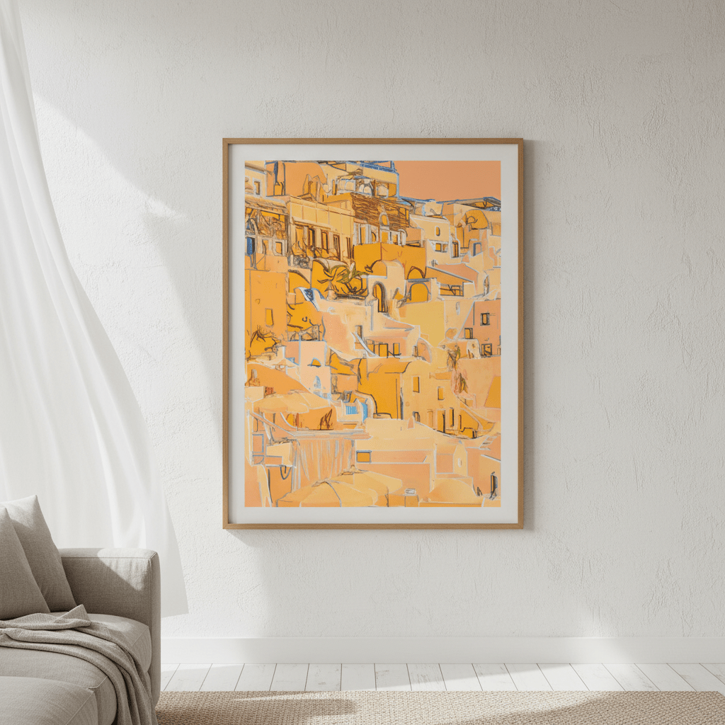 Where the Sun Learns to Linger by 83 Oranges wall - art - picture - poster