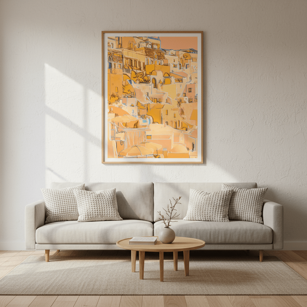 Where the Sun Learns to Linger by 83 Oranges wall - art - picture - poster
