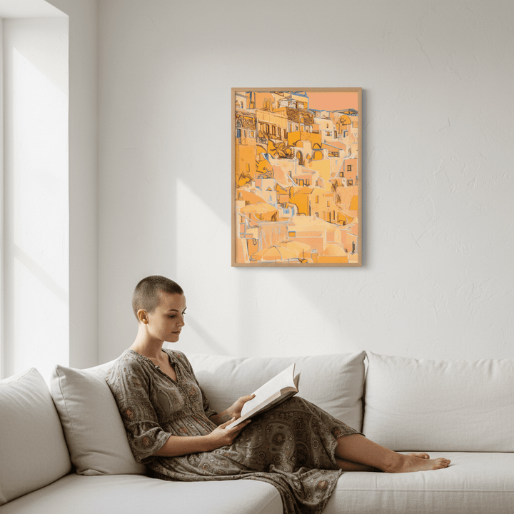 Where the Sun Learns to Linger by 83 Oranges wall - art - picture - poster