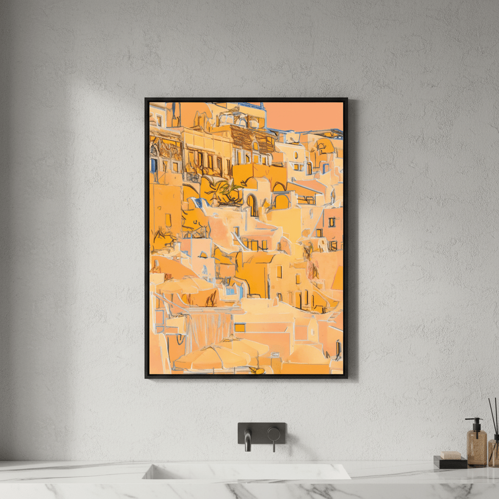 Where the Sun Learns to Linger by 83 Oranges wall - art - picture - poster