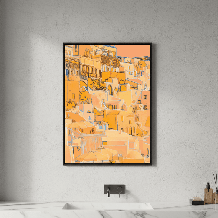 Where the Sun Learns to Linger by 83 Oranges wall - art - picture - poster