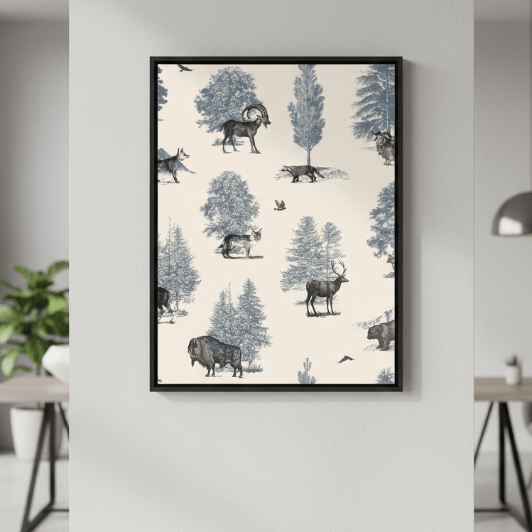 Where They Belong Winter by Florent Bodart wall - art - picture - poster