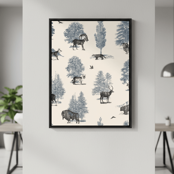 Where They Belong Winter by Florent Bodart wall - art - picture - poster