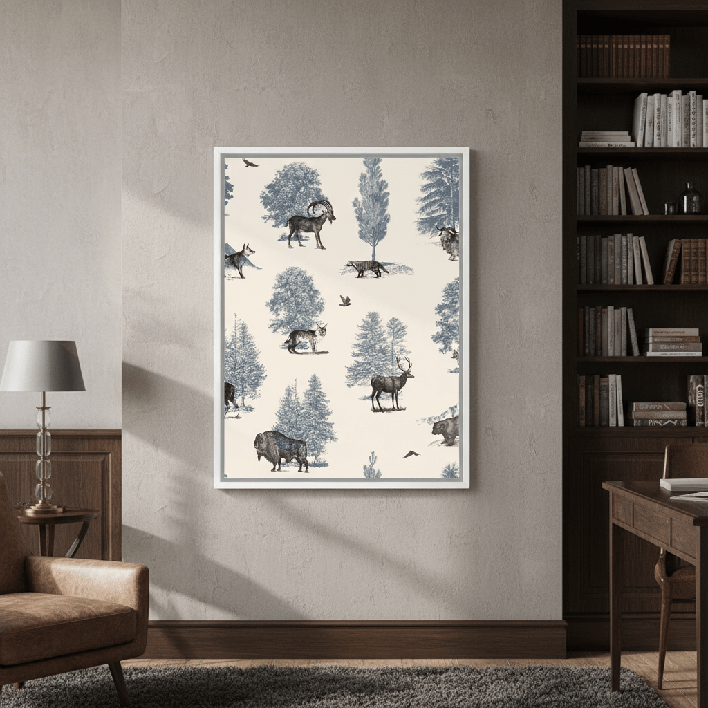 Where They Belong Winter by Florent Bodart wall - art - picture - poster