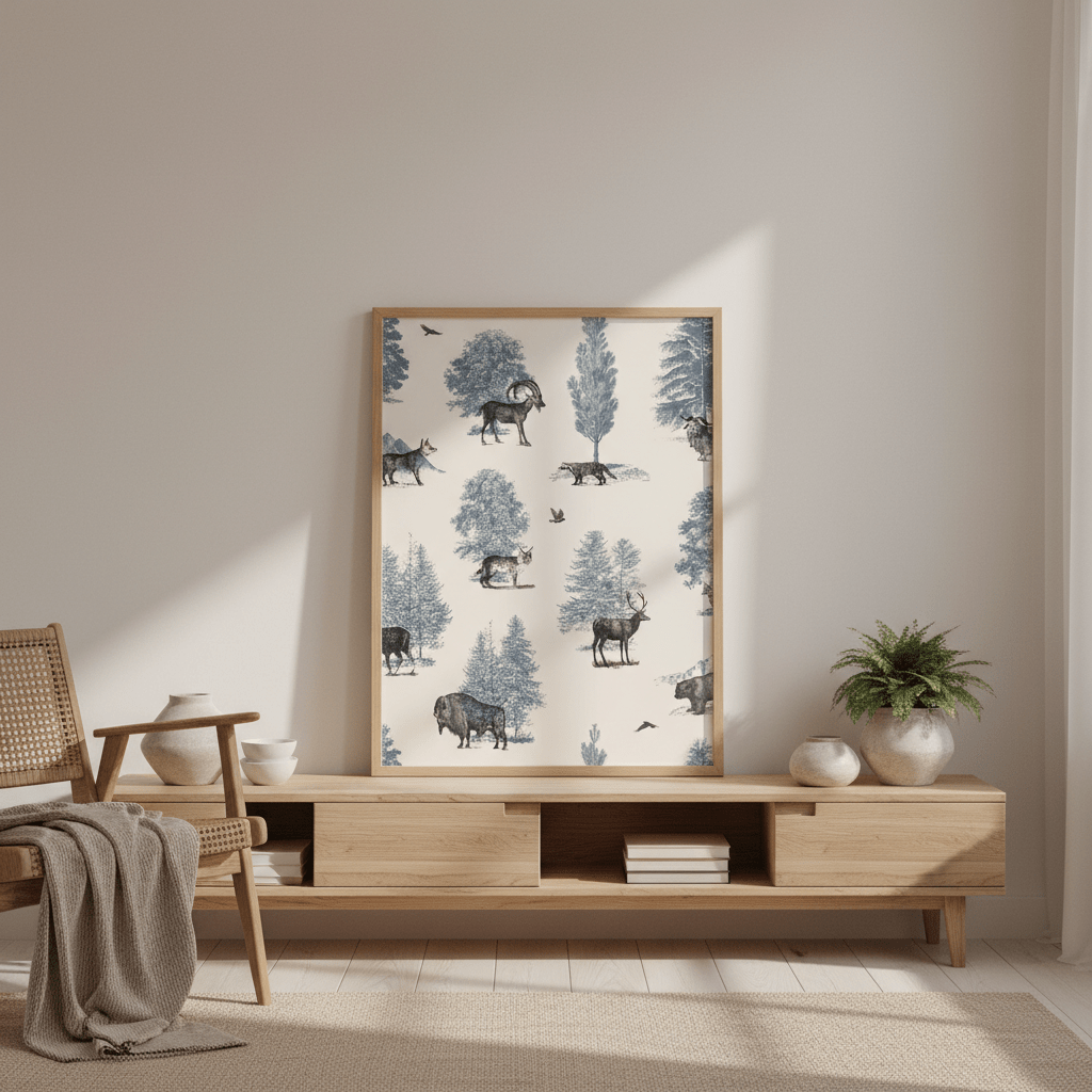 Where They Belong Winter by Florent Bodart wall - art - picture - poster