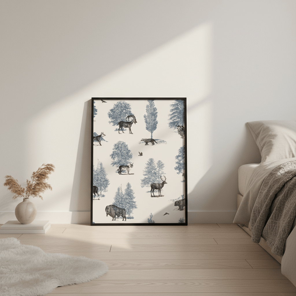 Where They Belong Winter by Florent Bodart wall - art - picture - poster