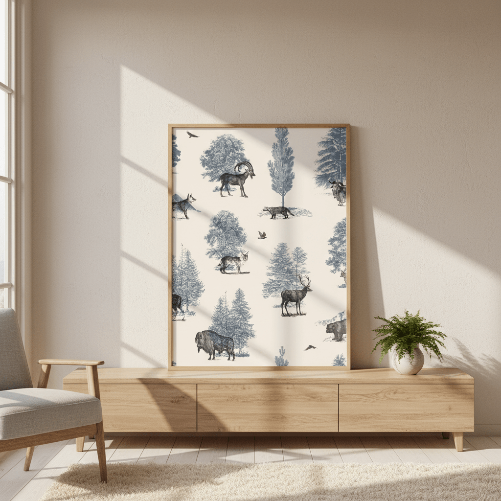 Where They Belong Winter by Florent Bodart wall - art - picture - poster
