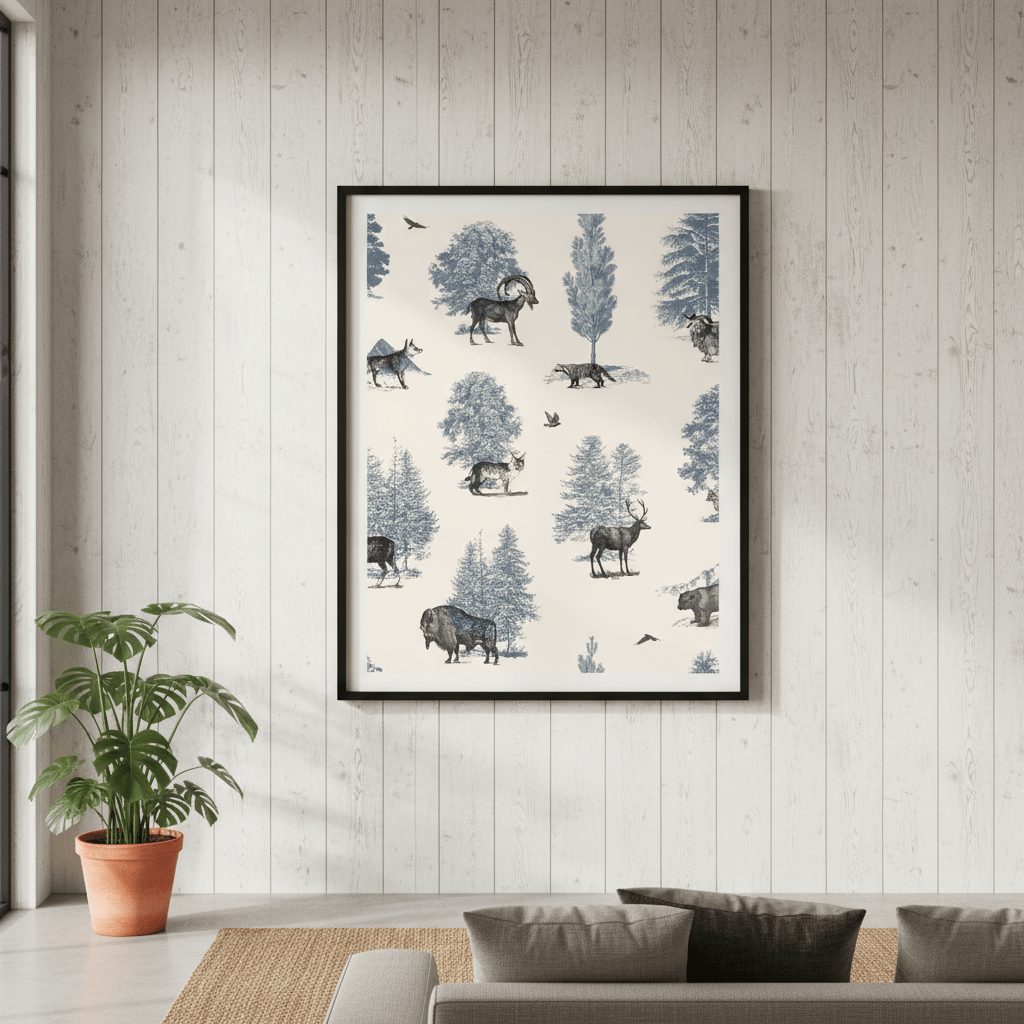 Where They Belong Winter by Florent Bodart wall - art - picture - poster