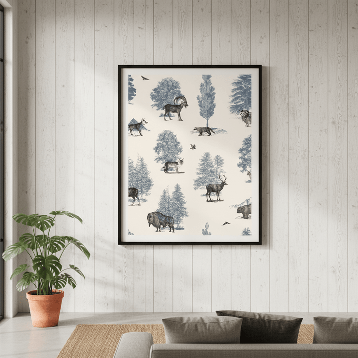 Where They Belong Winter by Florent Bodart wall - art - picture - poster