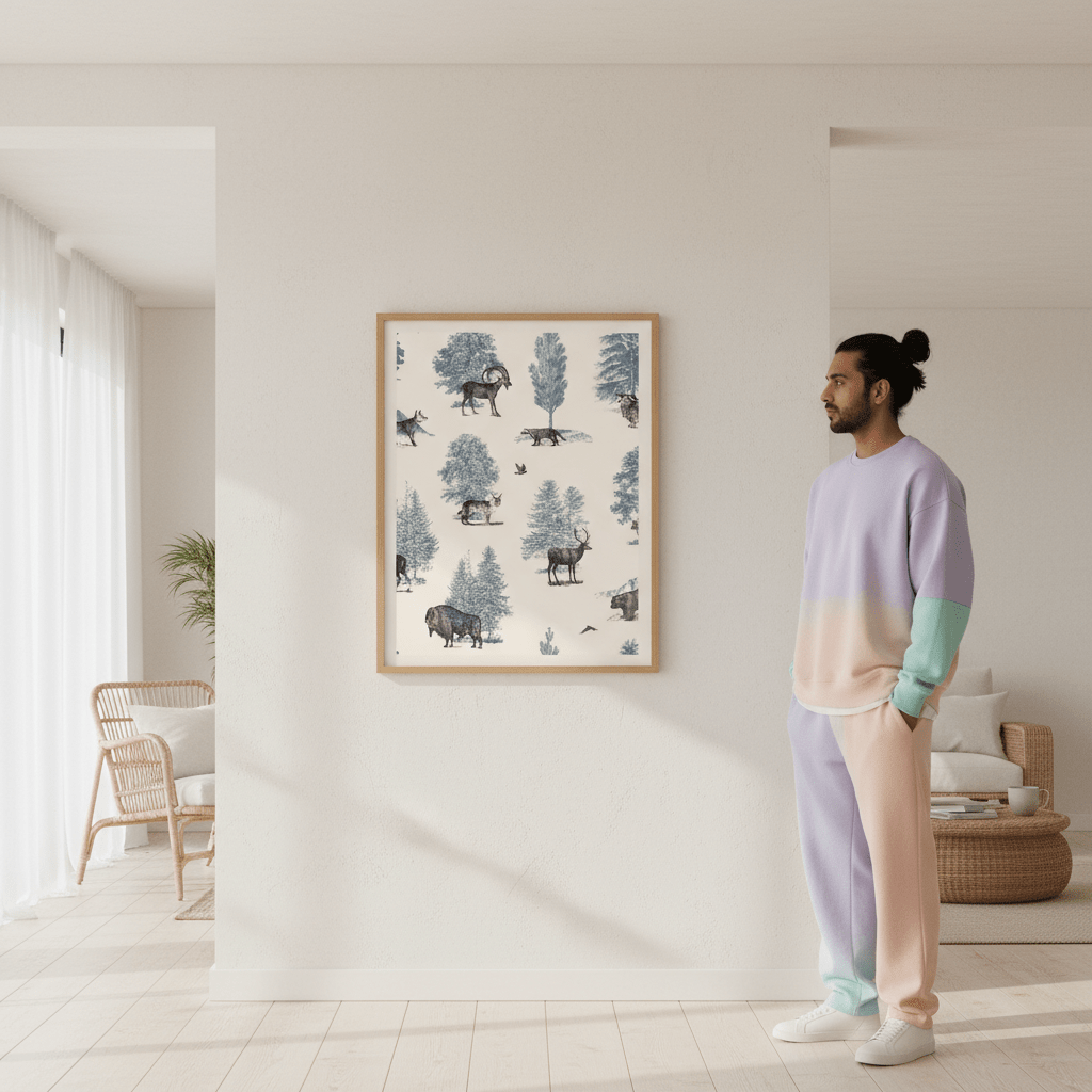 Where They Belong Winter by Florent Bodart wall - art - picture - poster