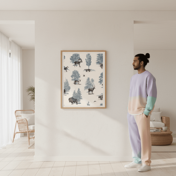 Where They Belong Winter by Florent Bodart wall - art - picture - poster