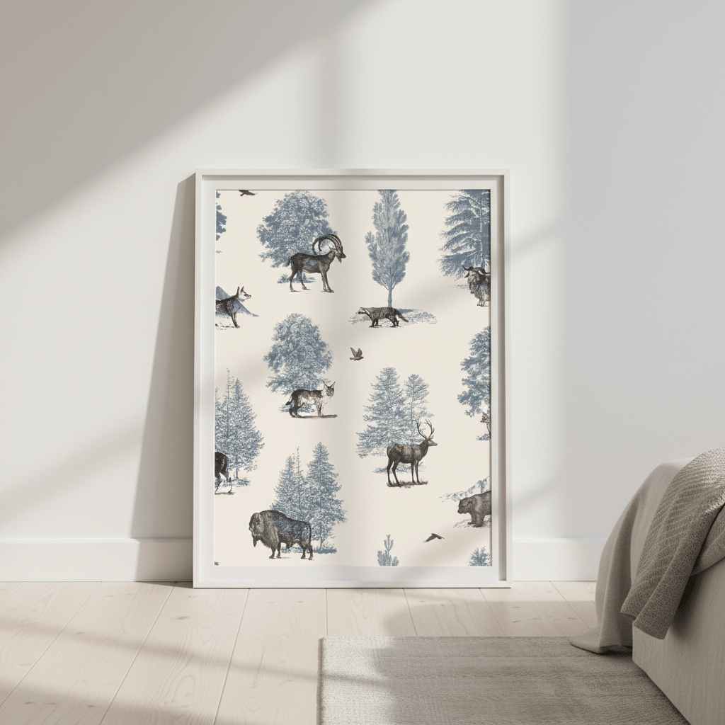 Where They Belong Winter by Florent Bodart wall - art - picture - poster
