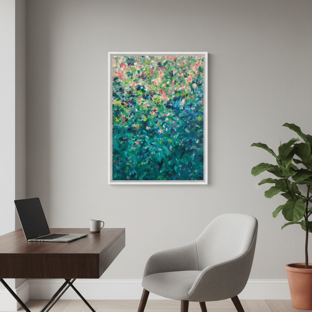 Whimsical Garden by Katherine Spiller wall - art - picture - poster