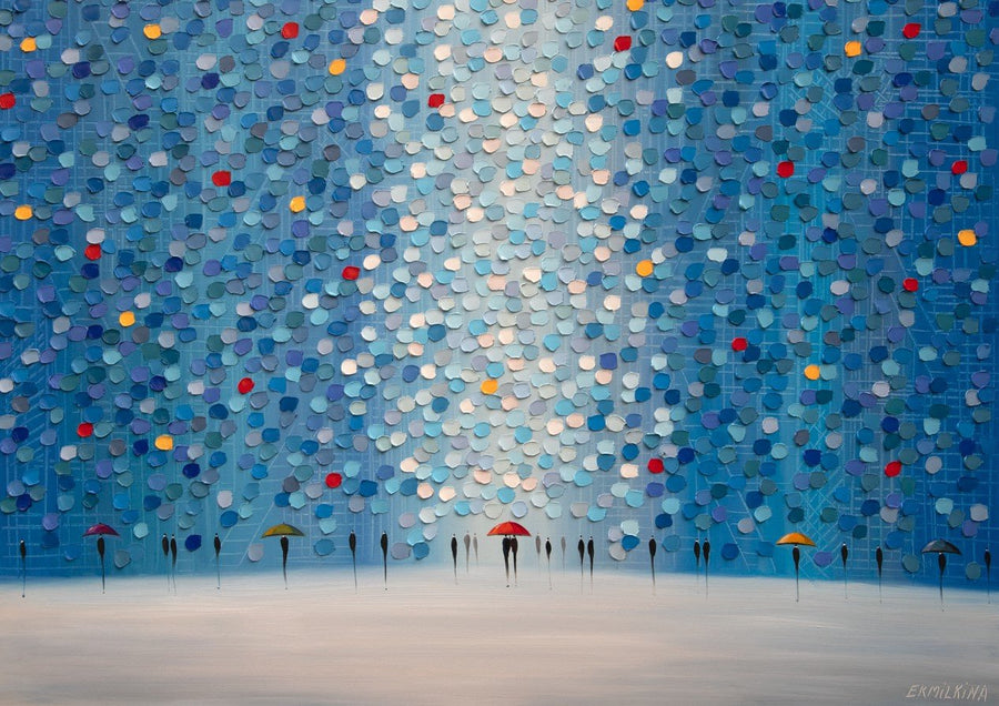 Whispers in Blue by Ekaterina Ermilkina