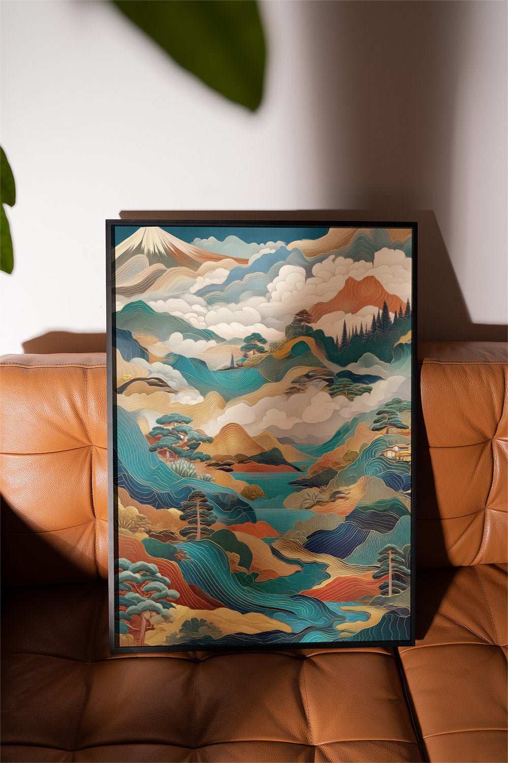 Whispers of the Peaks Japanese Art Print wall - art - picture - poster