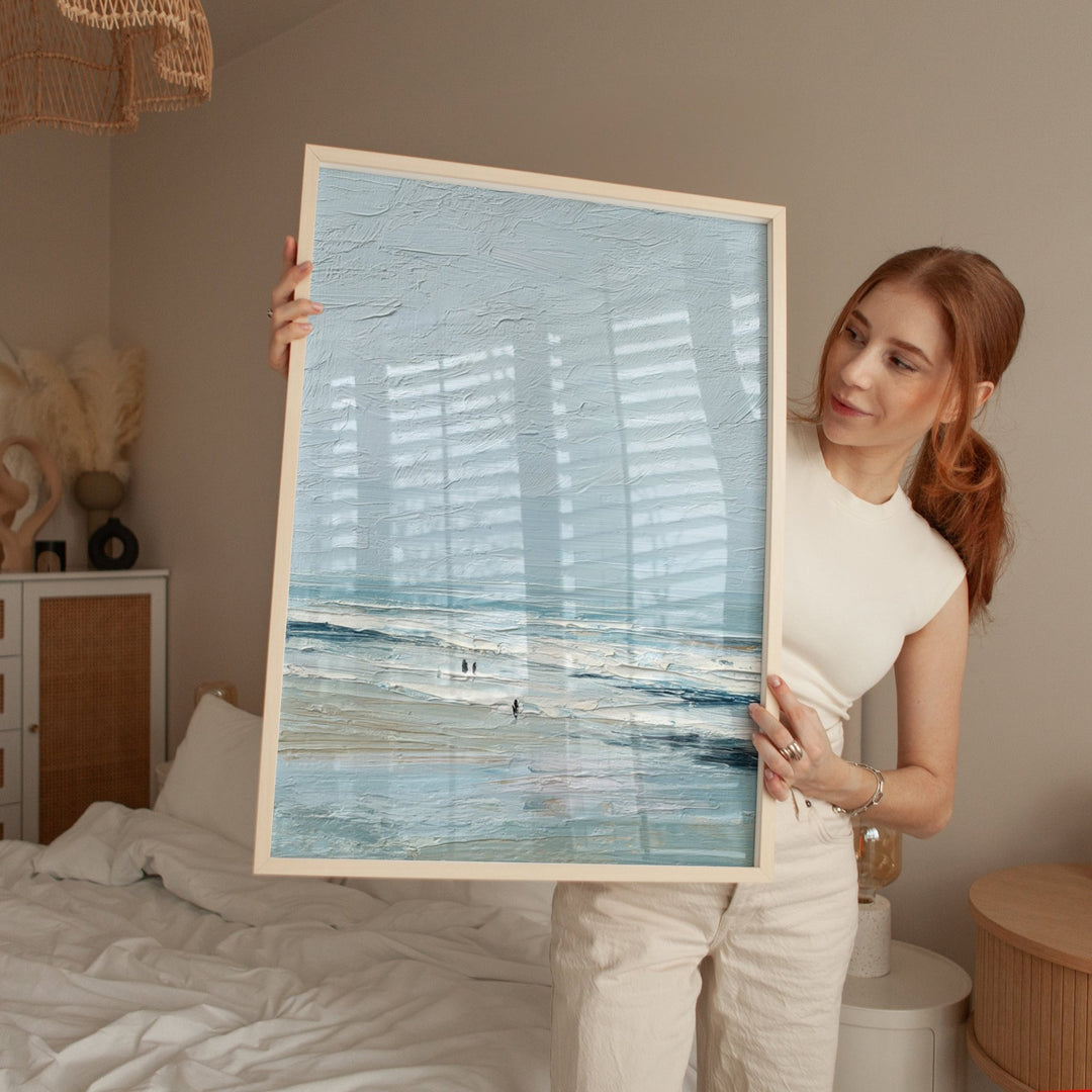 Whispers of the Tide Oil Illustration Print wall - art - picture - poster