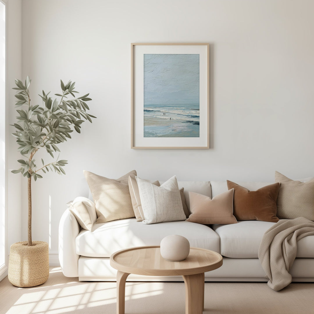 Whispers of the Tide Oil Illustration Print wall - art - picture - poster