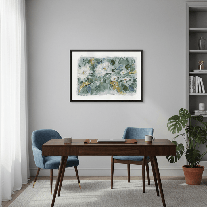 White Bouquet by Lucrecia Caporale wall - art - picture - poster