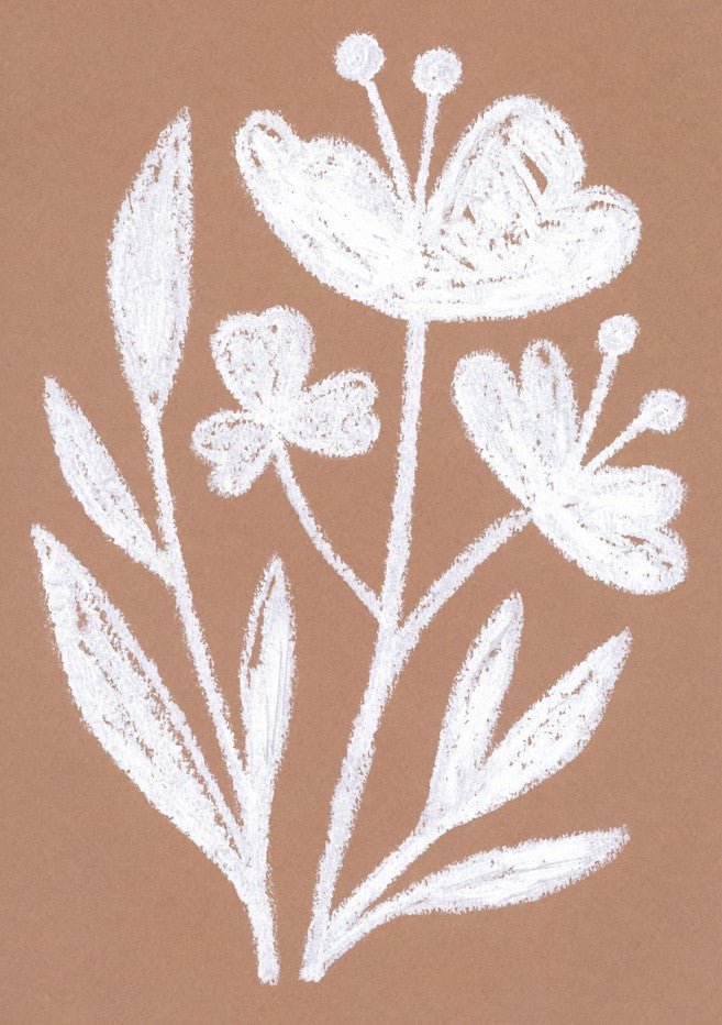 White Flowers by Silvia Visscher