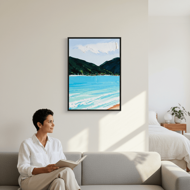 White Noise by Angela Hawkey wall - art - picture - poster