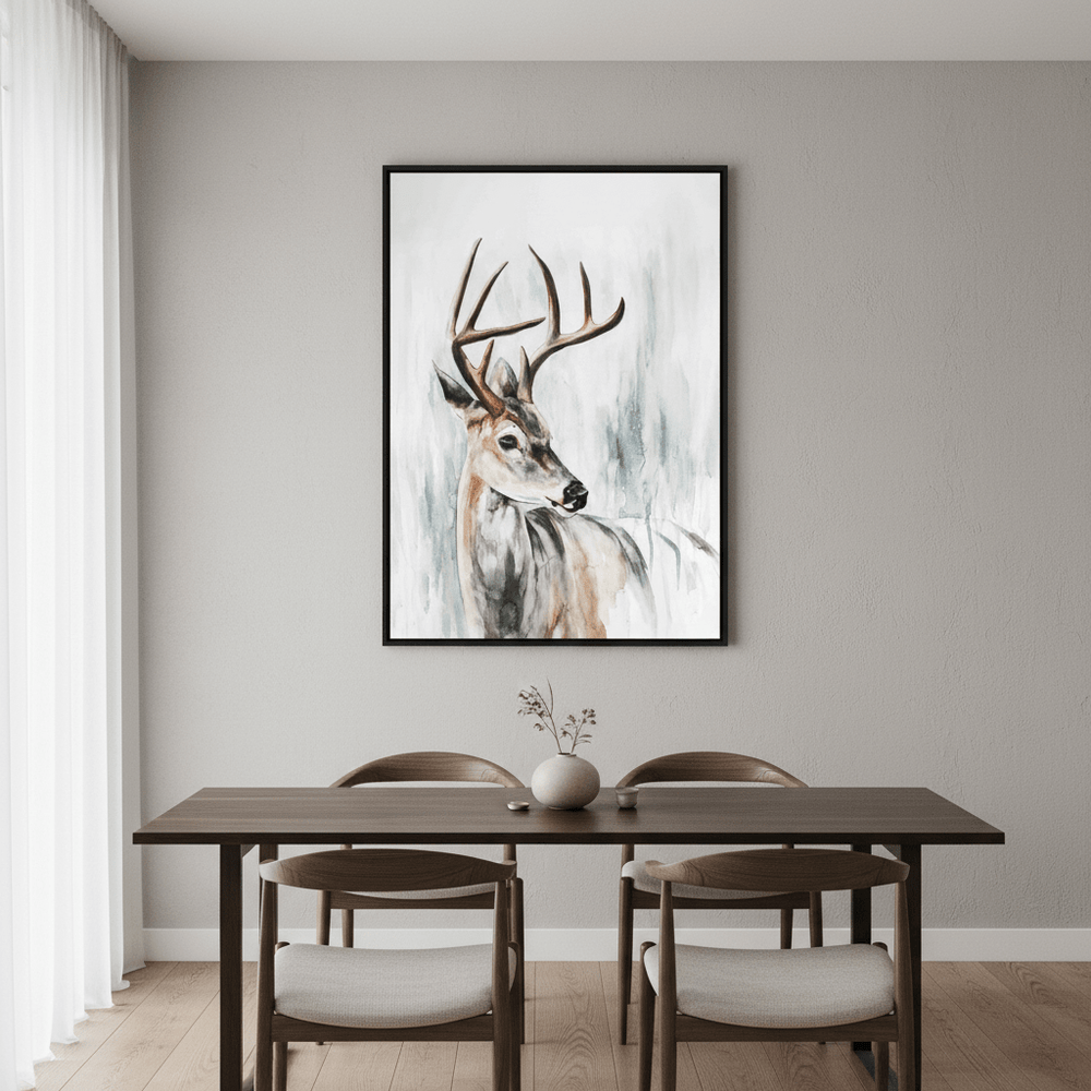 Whitetail Deer by Meredith O'Neal wall - art - picture - poster