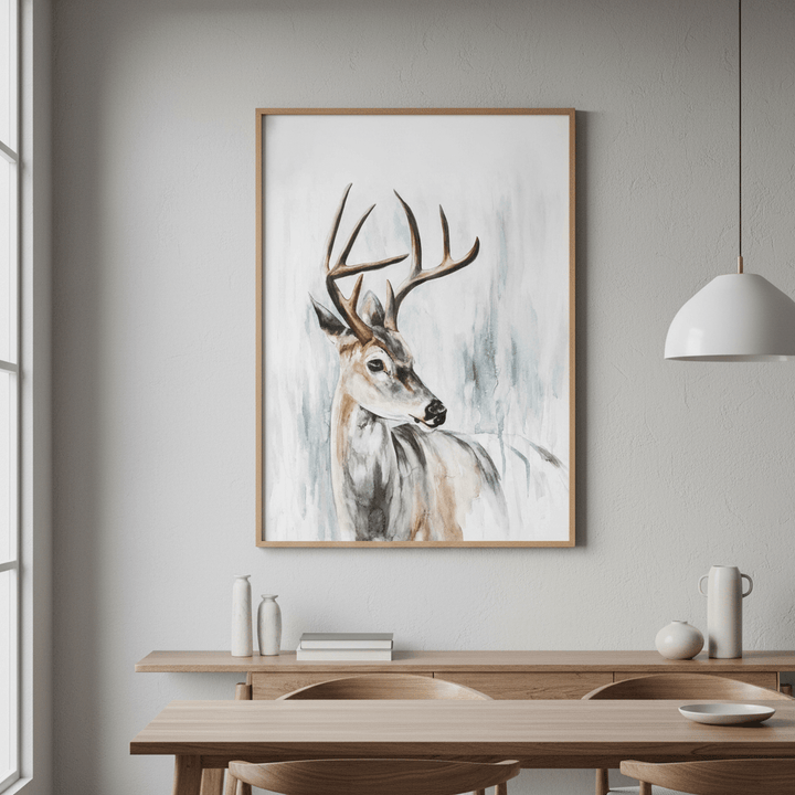 Whitetail Deer by Meredith O'Neal wall - art - picture - poster
