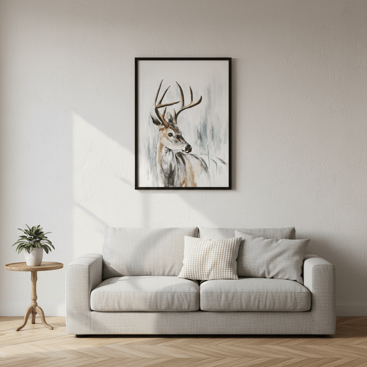 Whitetail Deer by Meredith O'Neal wall - art - picture - poster