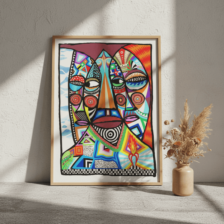 Who's That Looking Over Your Shoulder? by Sven Reubens wall - art - picture - poster