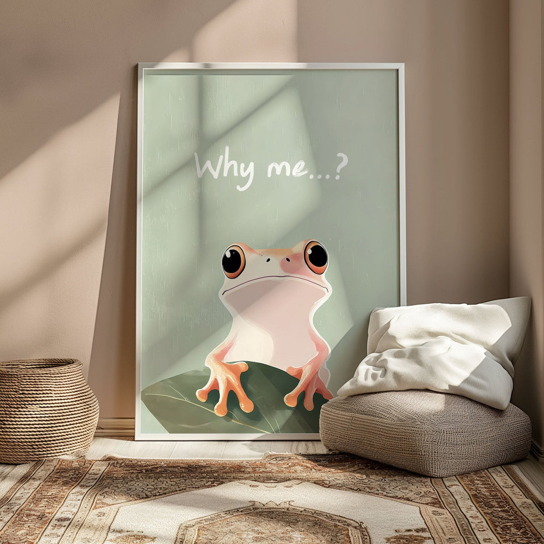 Why me frog - Style My Wall