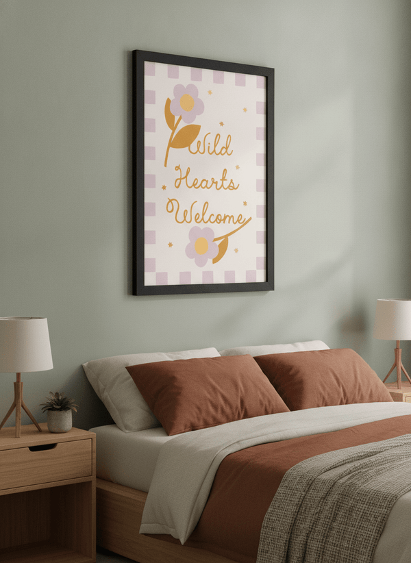 Wild Hearts By Menina Lisboa | Art & Canvas Print