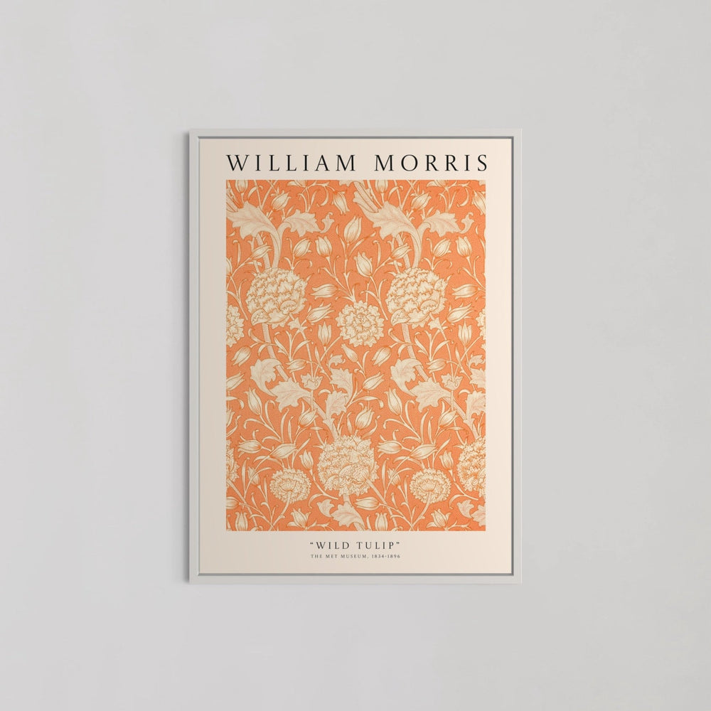 Wild Tulip Pattern Wall Art by William Morris - Style My Wall