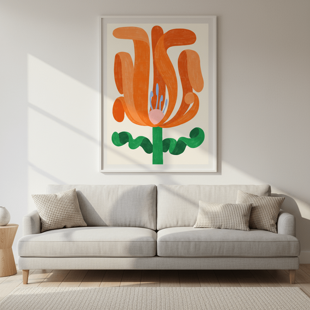 Wildflower by Manne Jalilian wall - art - picture - poster