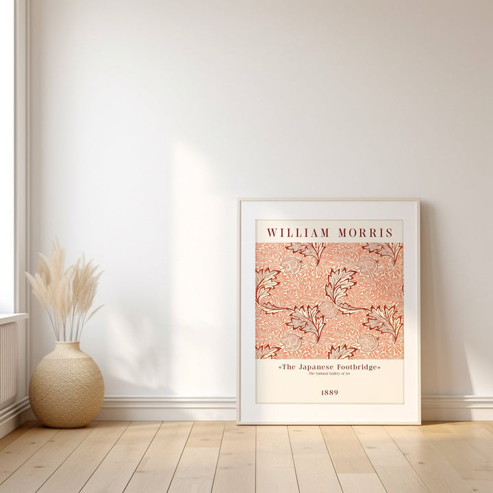 William Morris 1889,bedroom,timber border,