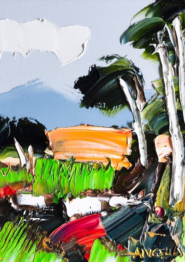 Wind In The Trees By Angela Hawkey