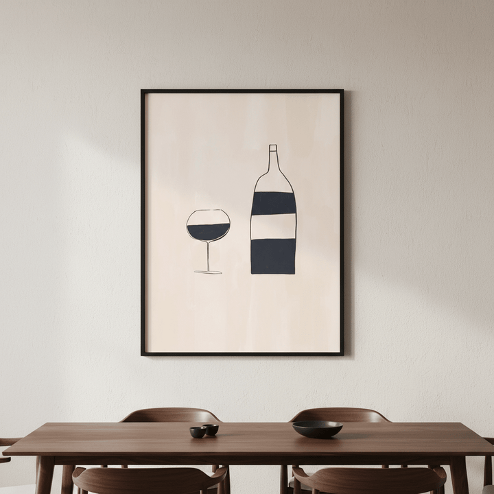 Wine by Ivy Green Illustrations wall - art - picture - poster