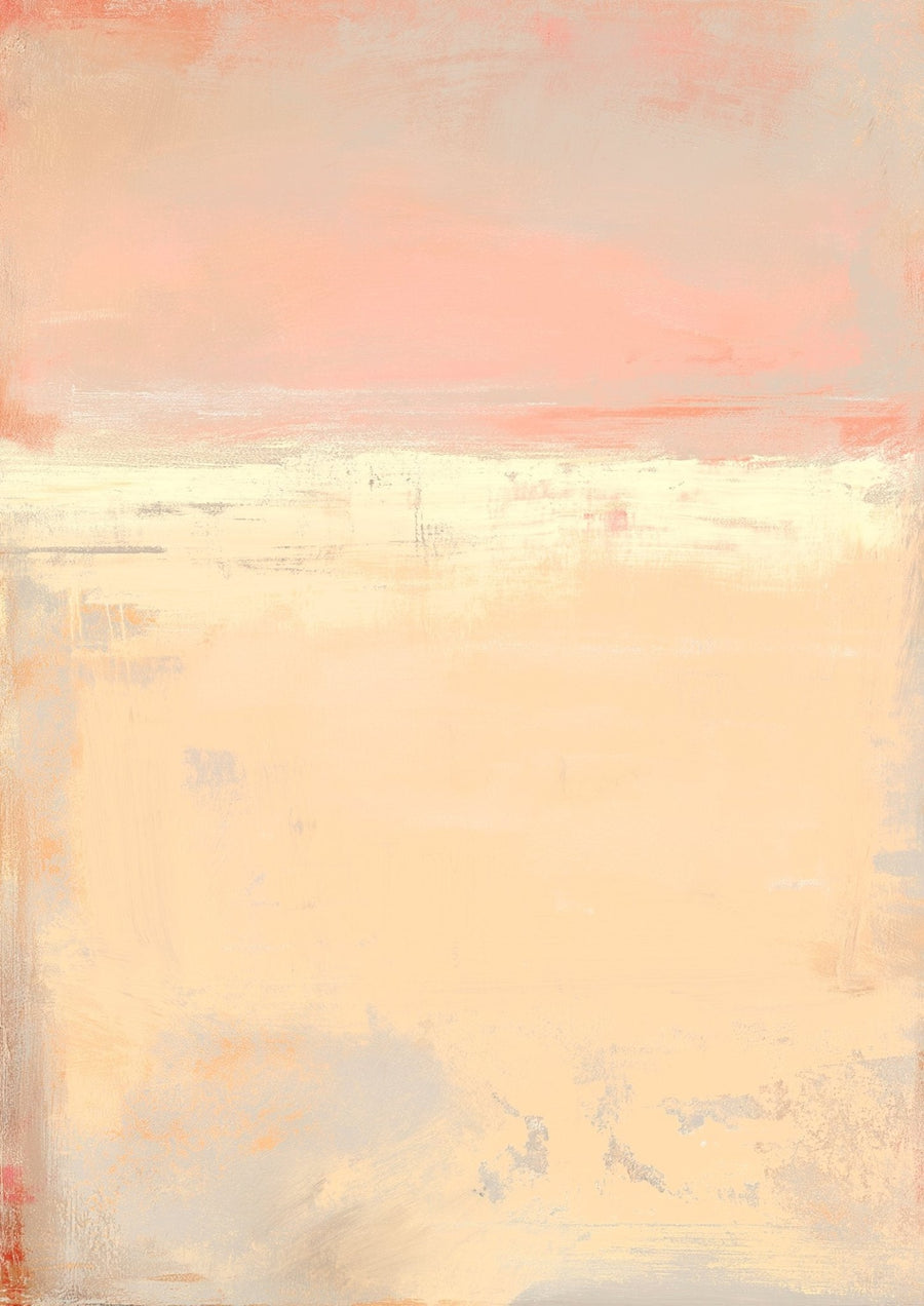Wine Rust Abstract Wall Art Inspired by Mark Rothko