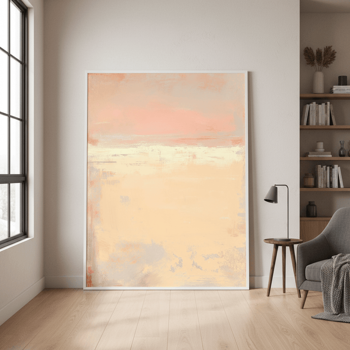 Wine Rust Abstract Wall Art Inspired by Mark Rothko wall - art - picture - poster