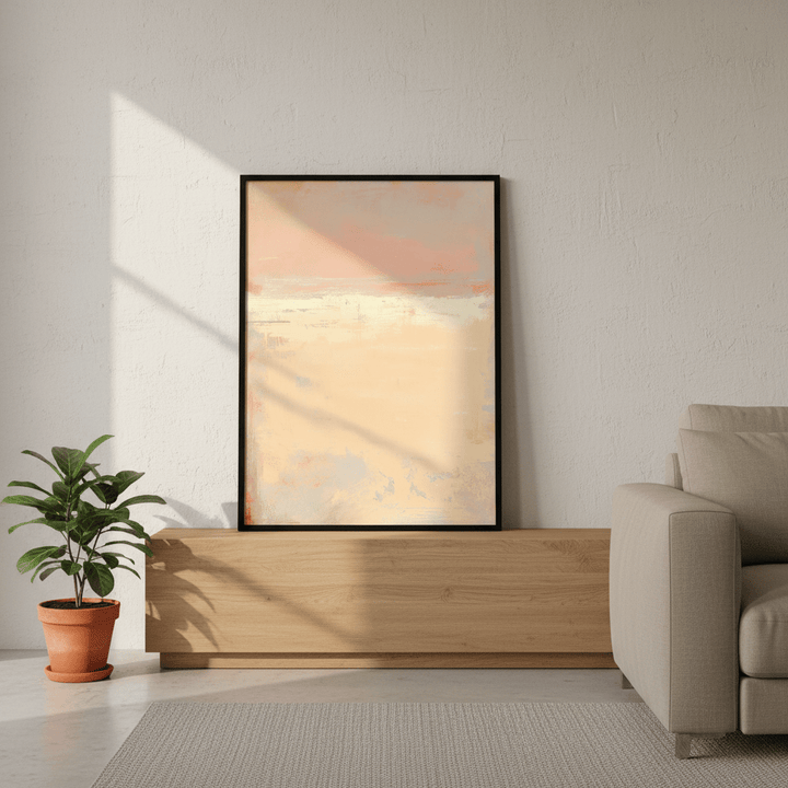 Wine Rust Abstract Wall Art Inspired by Mark Rothko wall - art - picture - poster