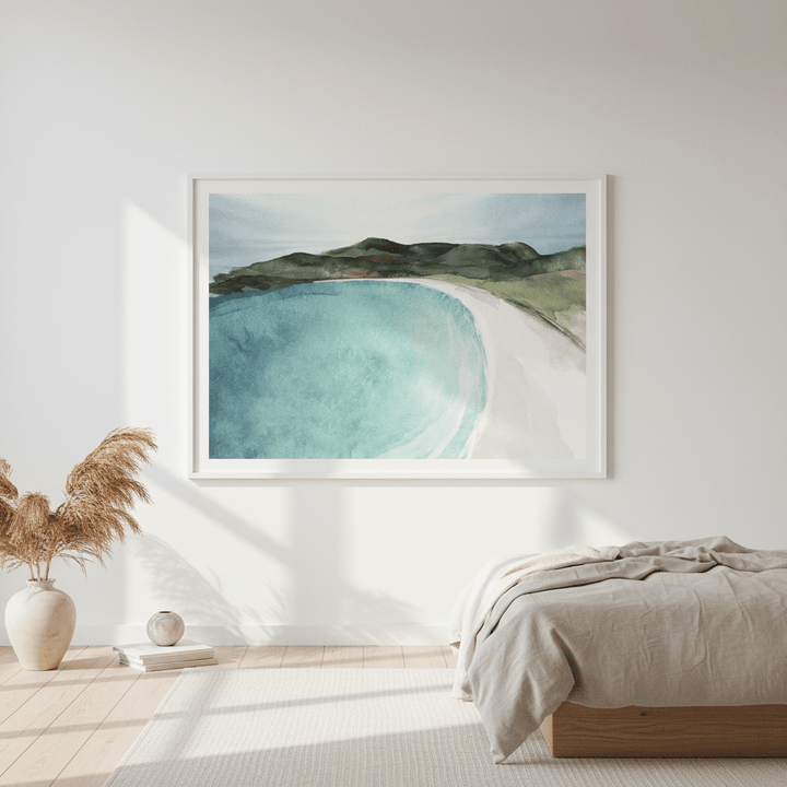 Wineglass Bay Tasmania by Deer Muskeeter wall - art - picture - poster