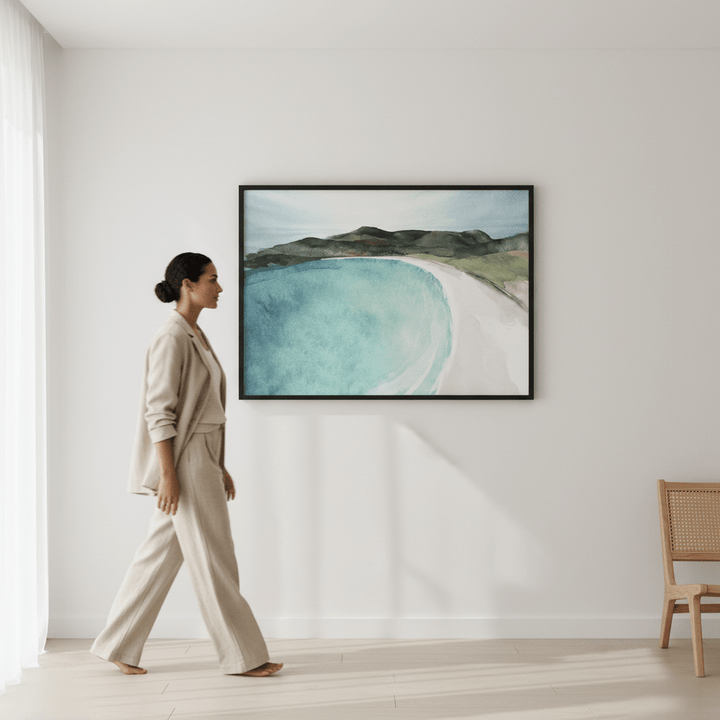 Wineglass Bay Tasmania by Deer Muskeeter wall - art - picture - poster
