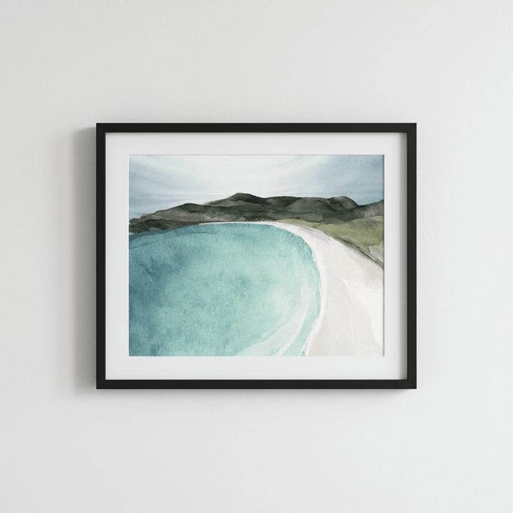 Wineglass Bay Tasmania by Deer Muskeeter wall - art - picture - poster