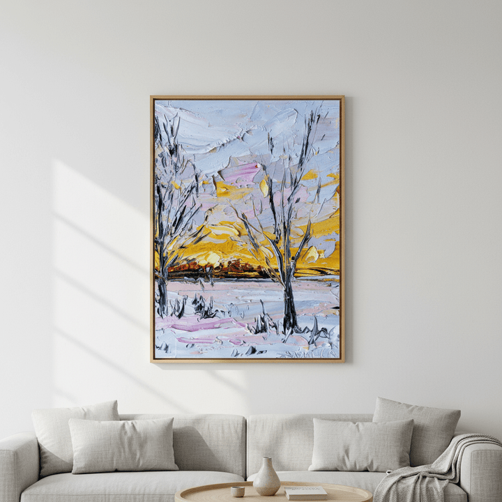 Winter's Edge by Angela Hawkey wall - art - picture - poster