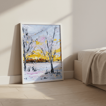 Winter's Edge by Angela Hawkey wall - art - picture - poster