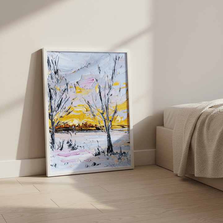 Winter's Edge by Angela Hawkey wall - art - picture - poster